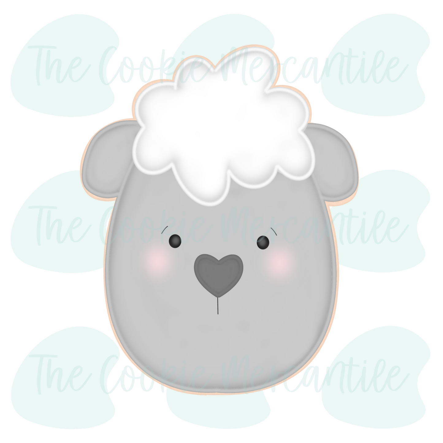 Lamb - You've been egged 2 Piece Set - Cookie Cutter