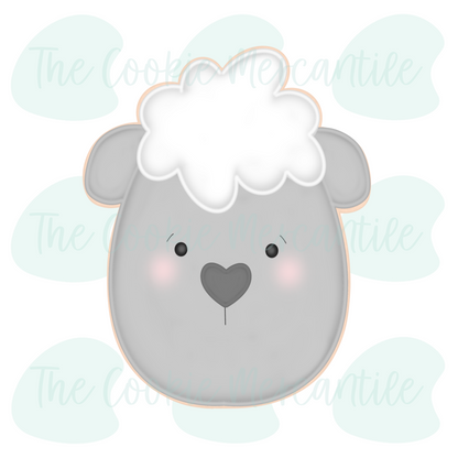 Lamb - You've been egged 2 Piece Set - Cookie Cutter