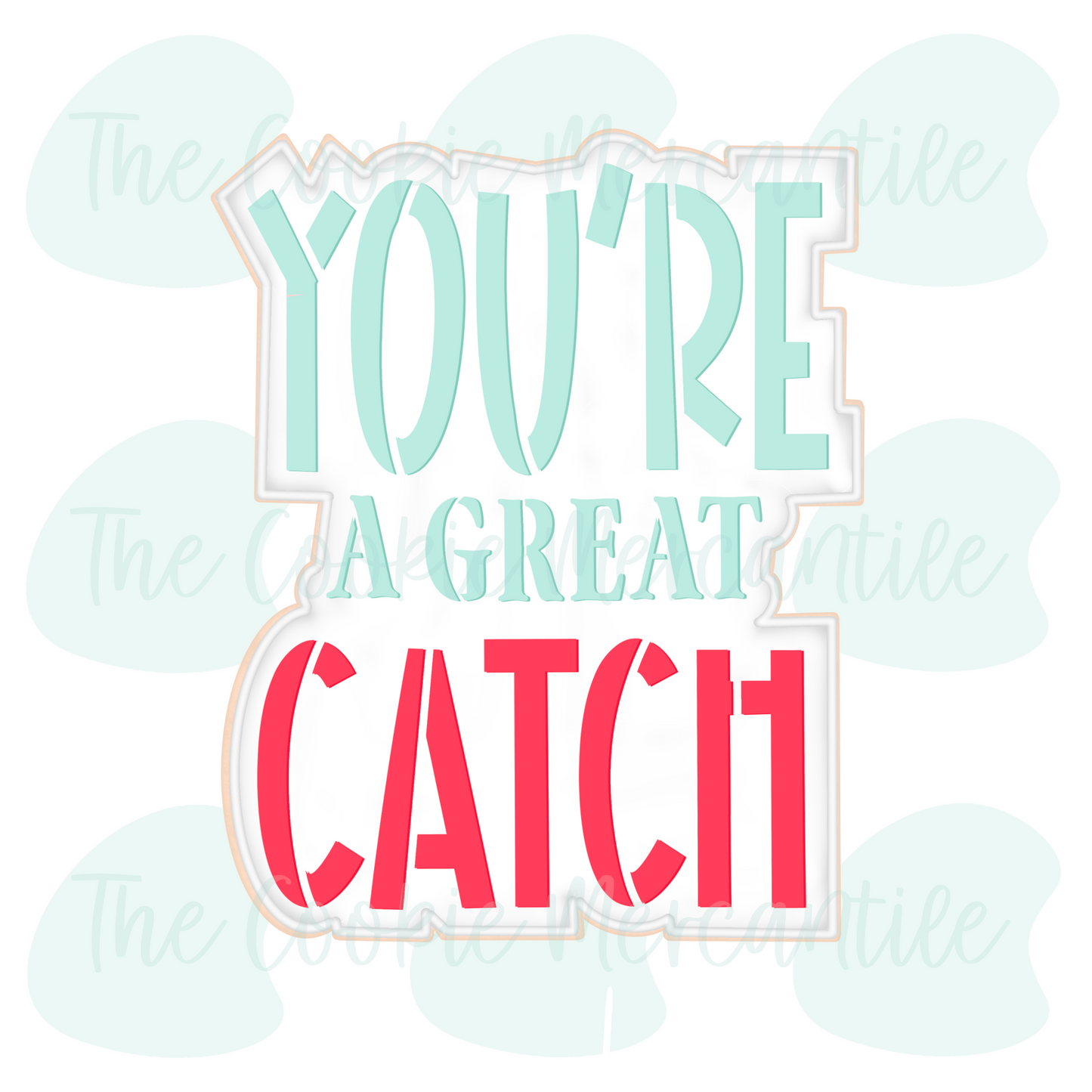 YOU'RE A Great CATCH [catcher's mask] 2026- Cookie Cutter