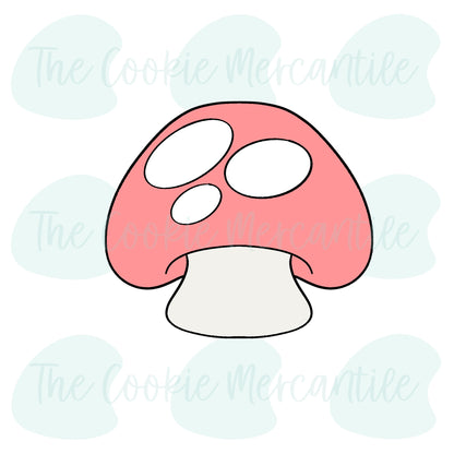 Mushroom [Chocolate Factory Set] - Cookie Cutter