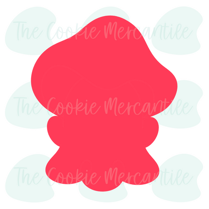 Mushroom Ghost - Cookie Cutter