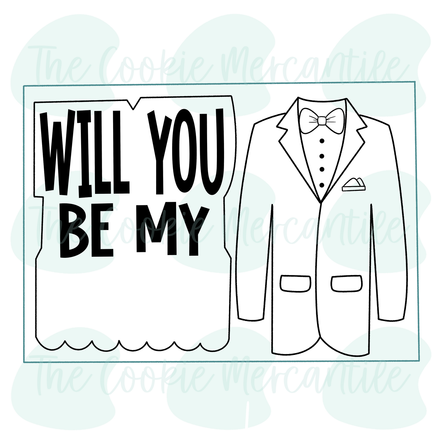 Wedding Party Collection - Cookie Cutter