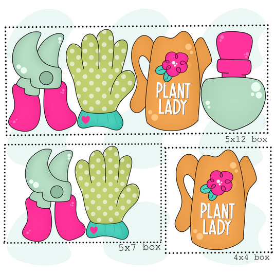 Garden Stick Set - Cookie Cutters