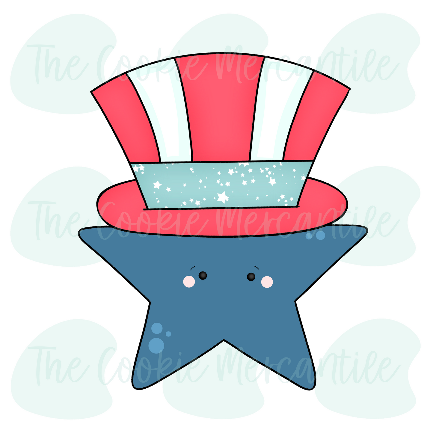 Patriotic Star - Cookie Cutter