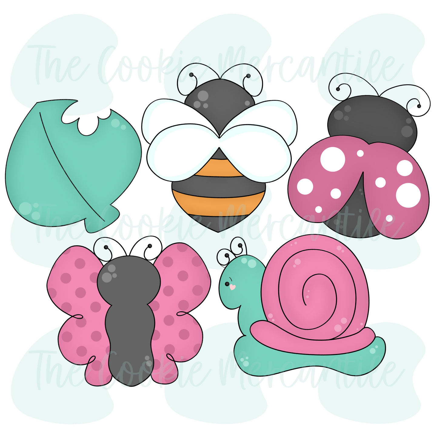 Garden Bugs Set - Cookie Cutters