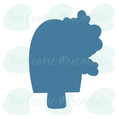 Floral Popsicle - Cookie Cutter