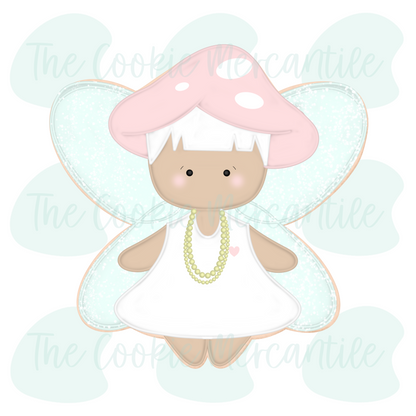 Mushroom Fairy - Cookie Cutter