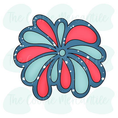 Firework & USA 2 Piece Set - Cookie Cutter