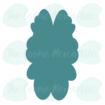 Reindeer Fluffy Monster - Cookie Cutter