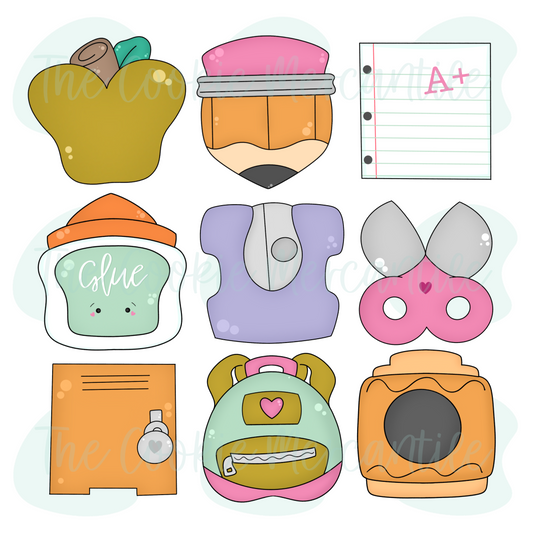 School 2022 Set - Cookie Cutters