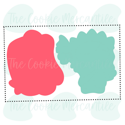 4th of July Hotdog & Lady Liberty 2 Piece Set - Cookie Cutter