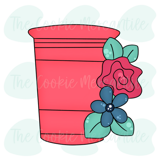 Floral Solo Cup 2020 - Cookie Cutter
