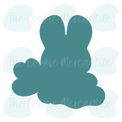 Bunny Carrot plaque 2026  - Cookie Cutter