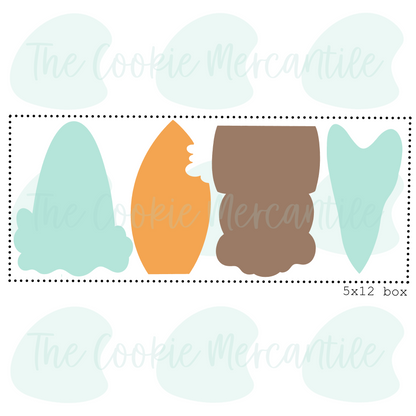 Shark Week Stick Set - Cookie Cutters