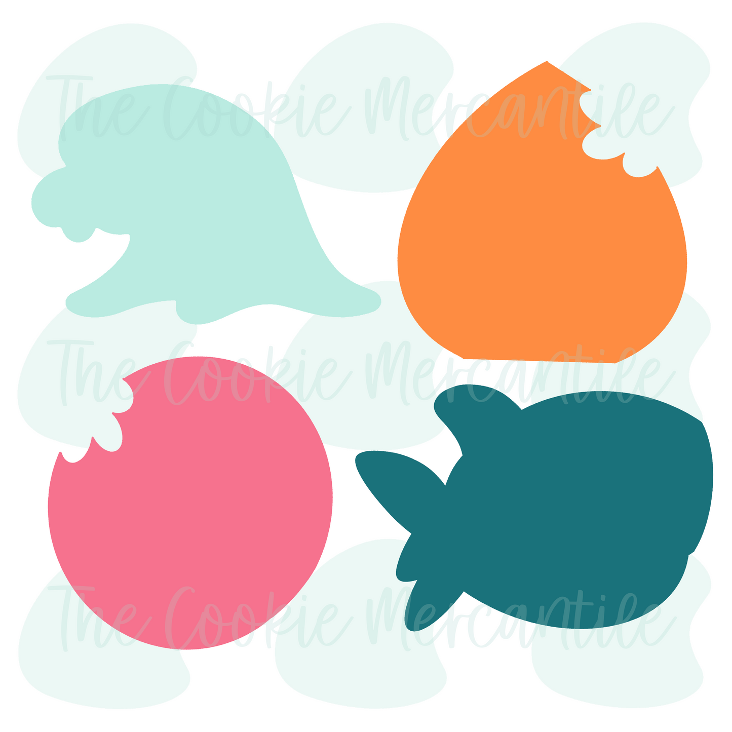 Shark Week Set - Cookie Cutters