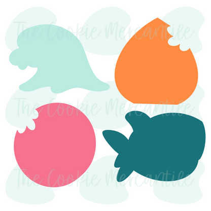 Shark Week Set - Cookie Cutters