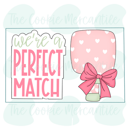 We're a PERFECT MATCH [pickleball girly racket] 2026- Cookie Cutter