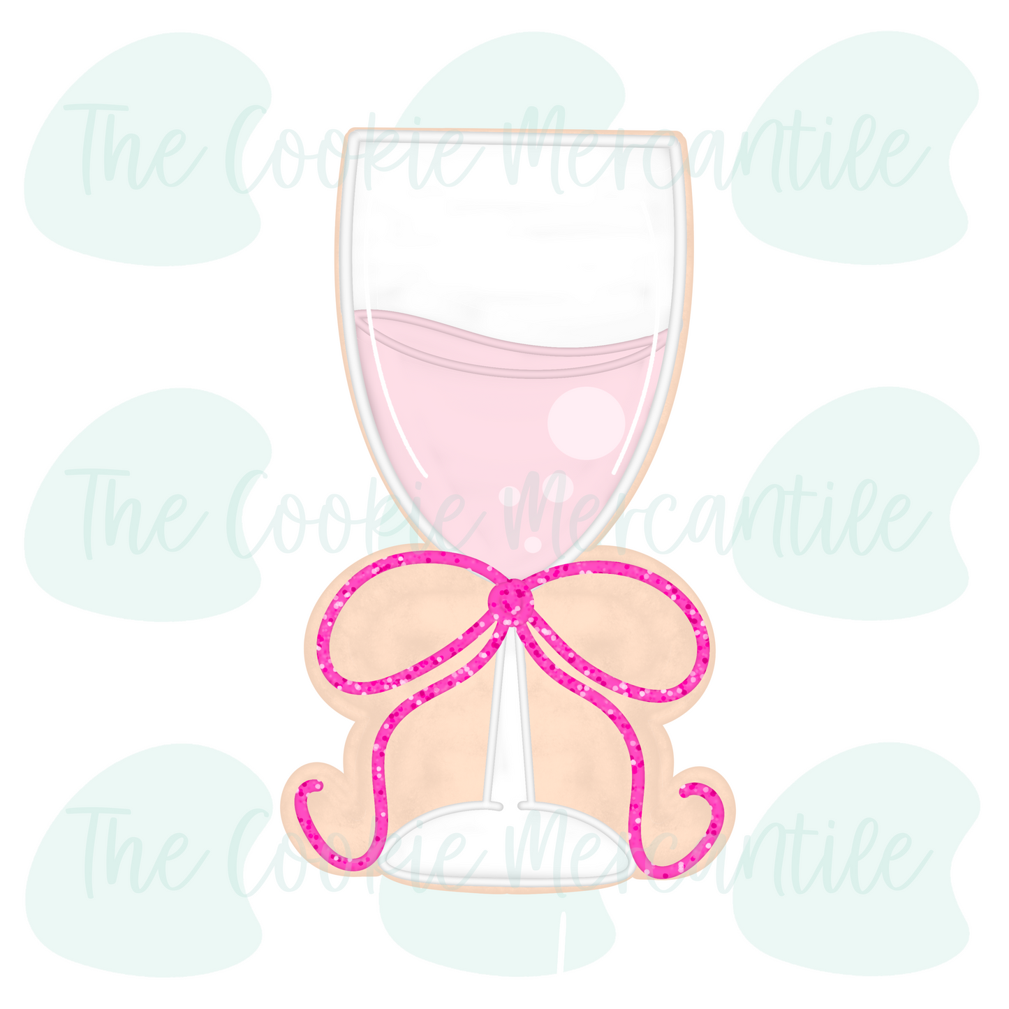 Cheers to another year Champagne Glass 2 Piece Set 2026 - Cookie Cutter