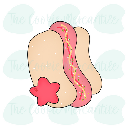 4th of July Hotdog & Lady Liberty 2 Piece Set - Cookie Cutter