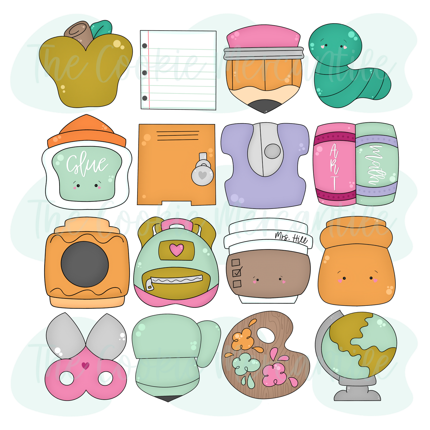 School 2022 Set - Cookie Cutters