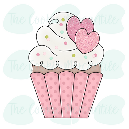 Sprinkled Cupcake & Coquette Sprinkled Jar [We go together like] - Cookie Cutter