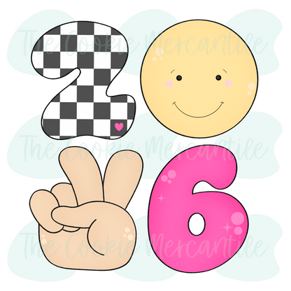 Groovy 2026 Set - Cookie Cutters