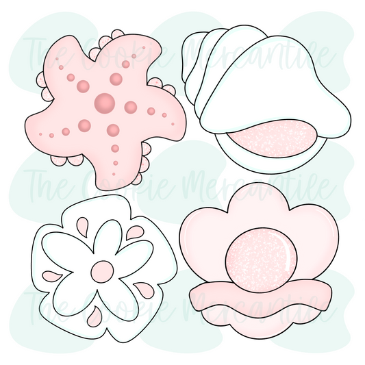 Seashell Set - Cookie Cutters