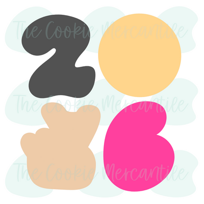Groovy 2026 Set - Cookie Cutters
