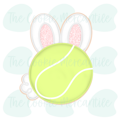 Tennis Bunny 2 Piece Set - Cookie Cutter