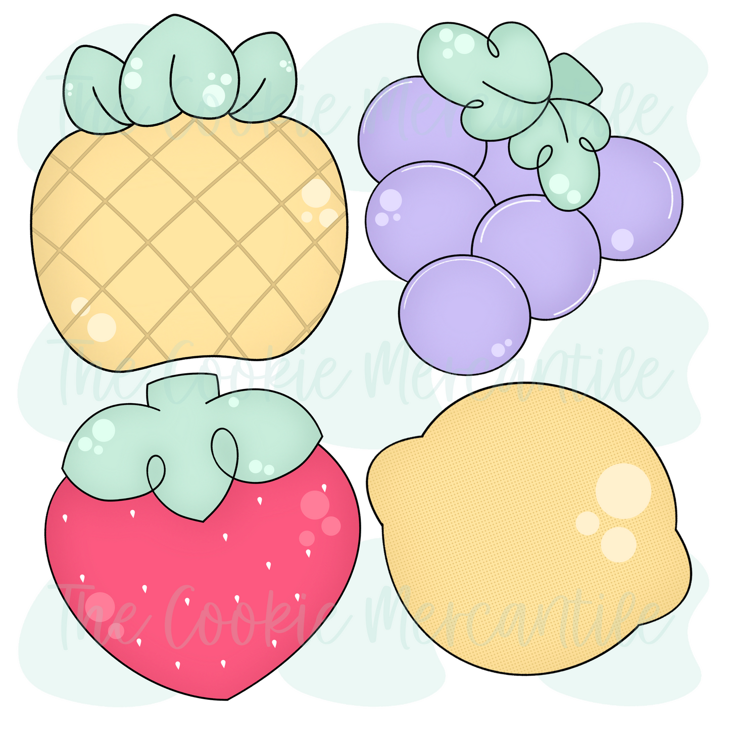 Fruit Set - Cookie Cutters