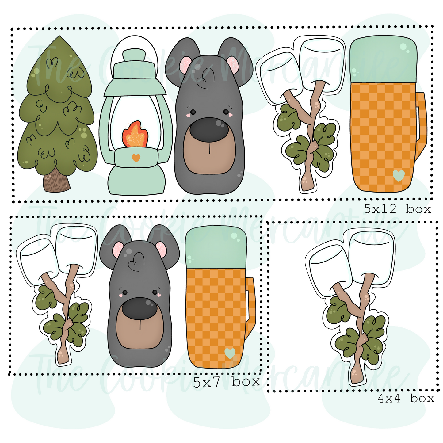 Outdoorsy Stick Set - Cookie Cutters