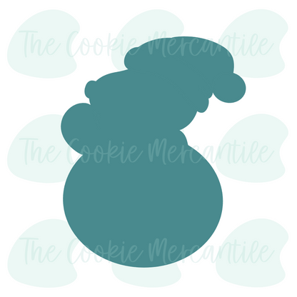 Snoopy Snowman - Cookie Cutter