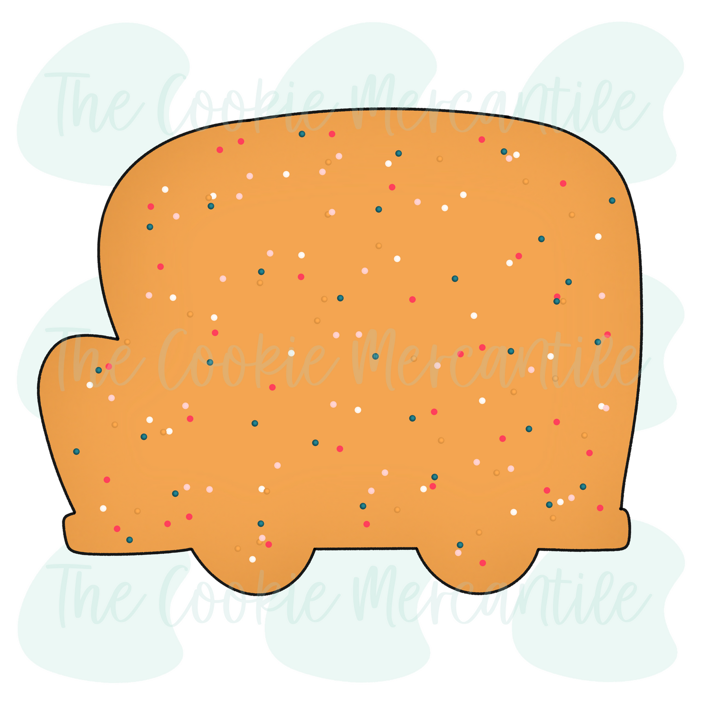 Frosted School Set - Cookie Cutters