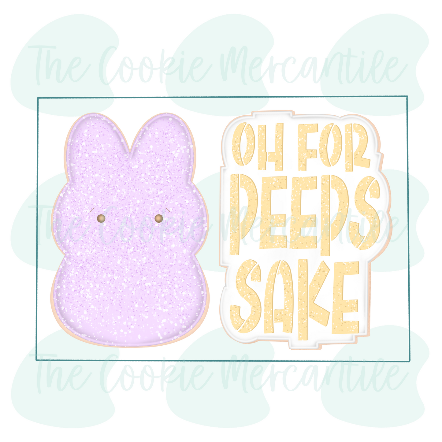 Oh, For Peeps Sake  2 Piece Set - Cookie Cutter