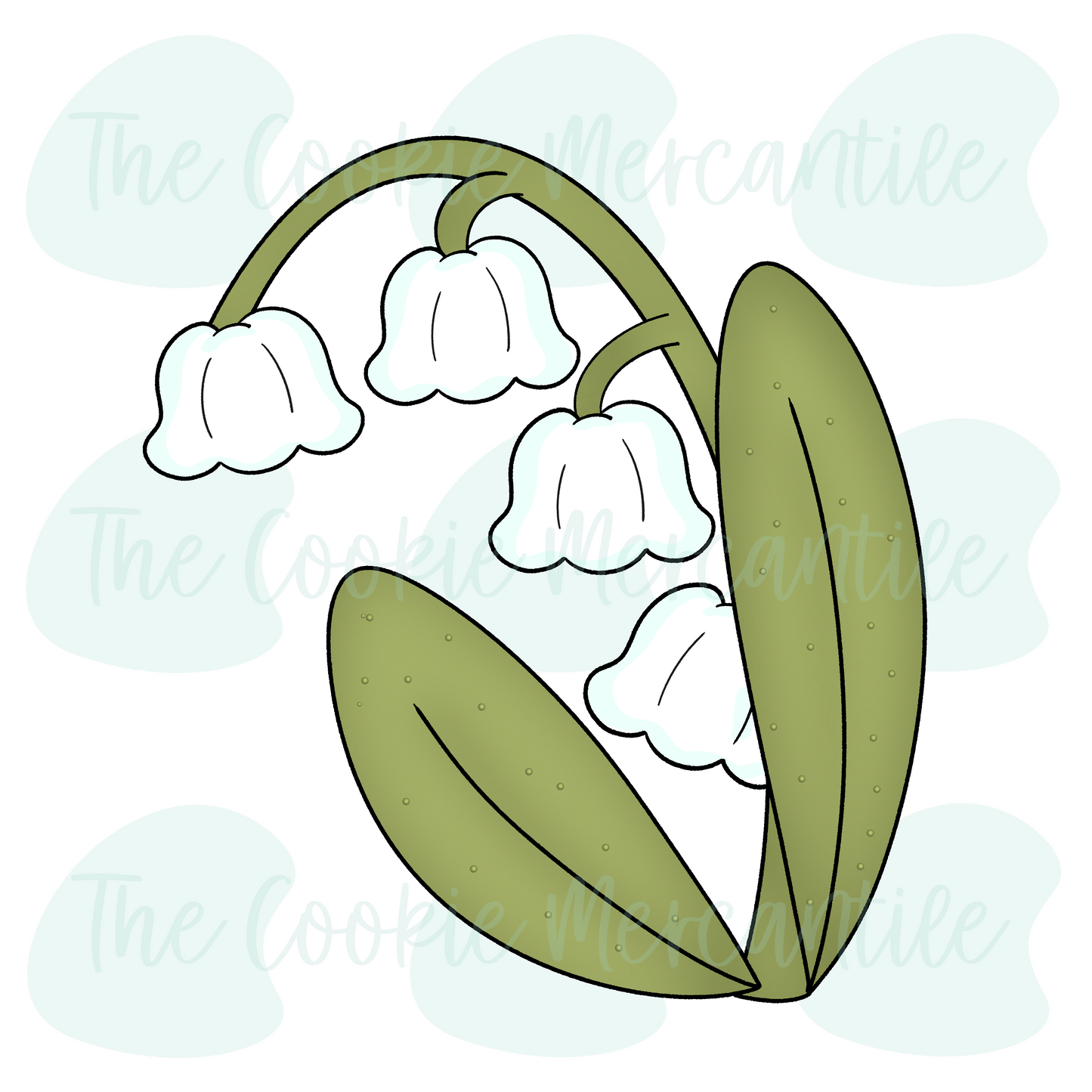 Lily of The Valley - Cookie Cutter