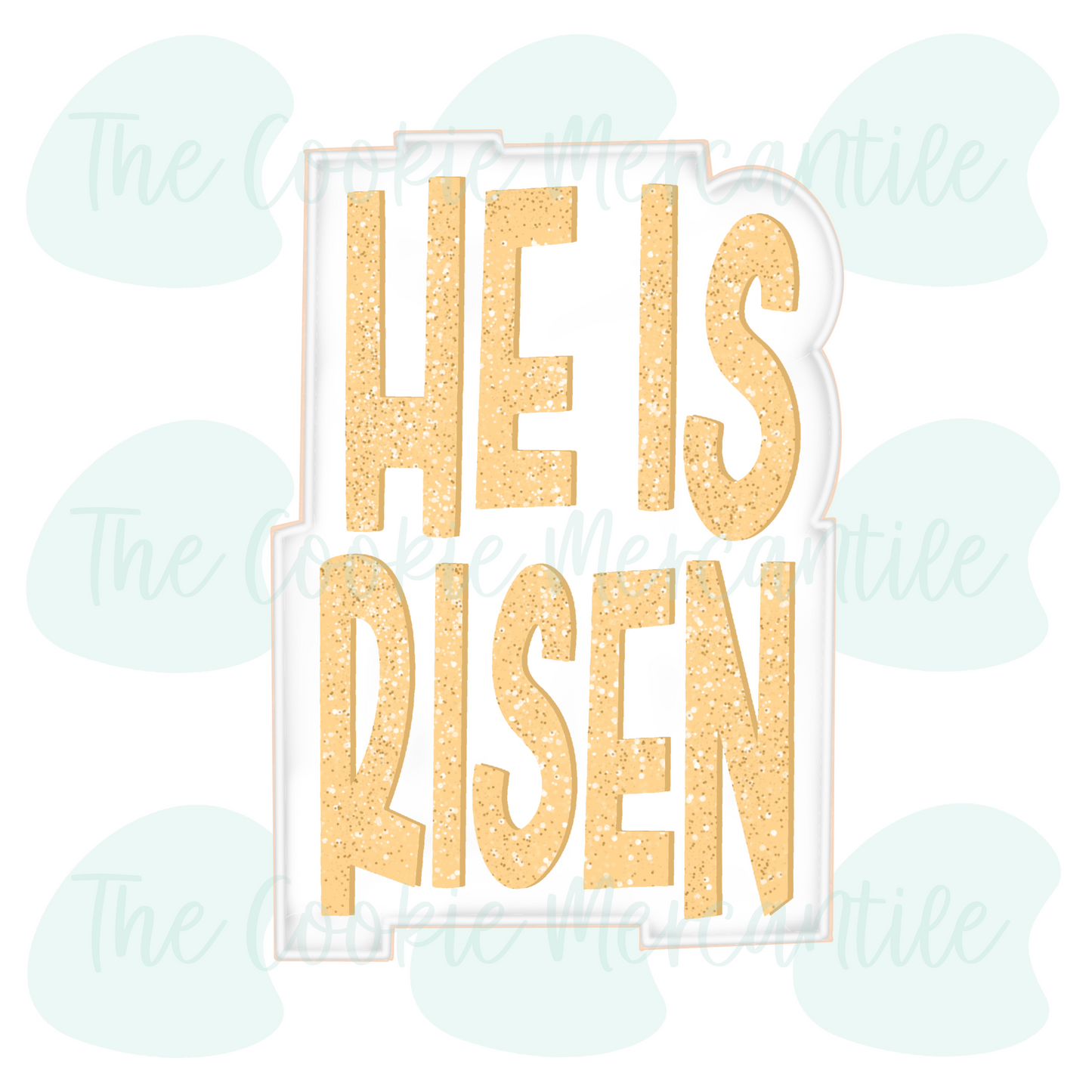 He is Risen  2 Piece Set - Cookie Cutter