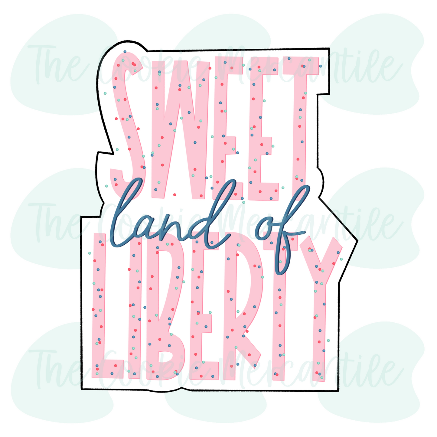 Lady Liberty Latte 2 Piece Set - Cookie Cutter