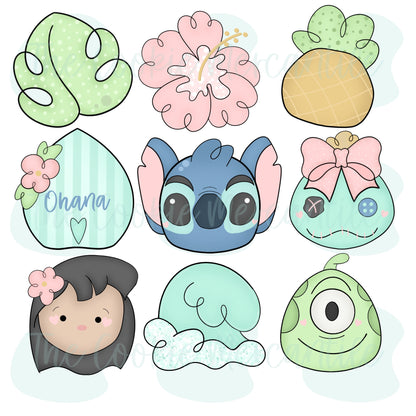 Ohana Set - Cookie Cutters