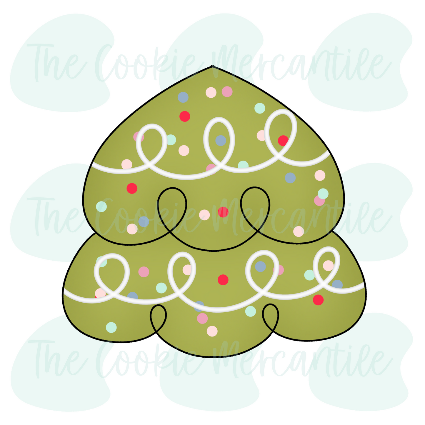 Simple Christmas 9-Piece Set - Cookie Cutters