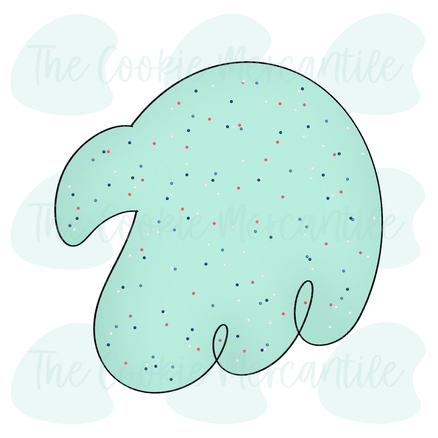 Frosted USA Set - Cookie Cutters