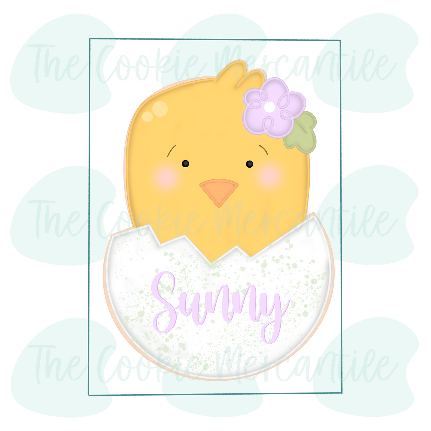 Girl Chick 2 Piece Set - Cookie Cutter