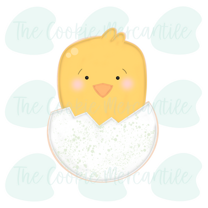 Hatched Chick  - Cookie Cutter