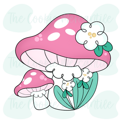 Forest Mushrooms - Cookie Cutter