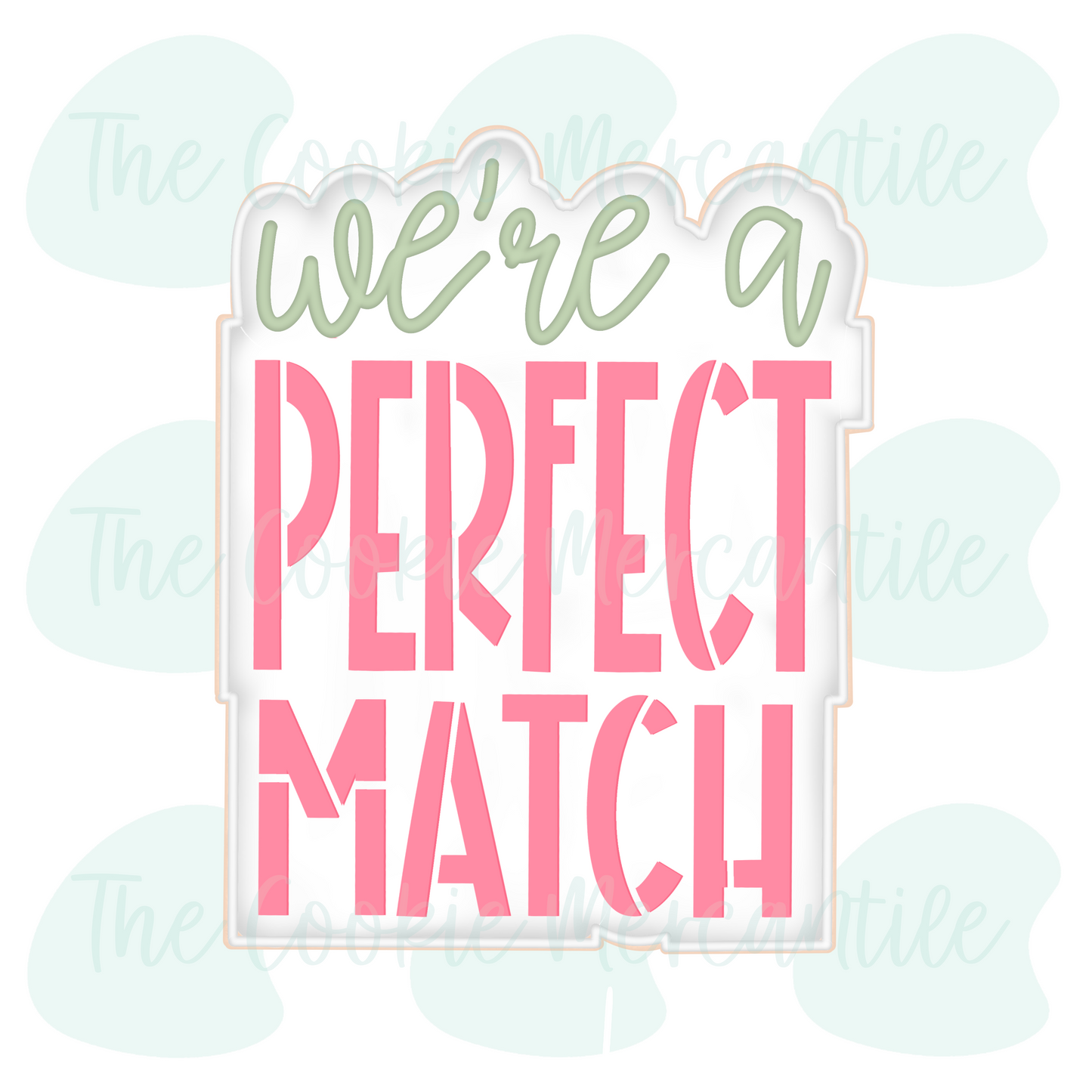 We're a PERFECT MATCH [pickleball girly racket] 2026- Cookie Cutter