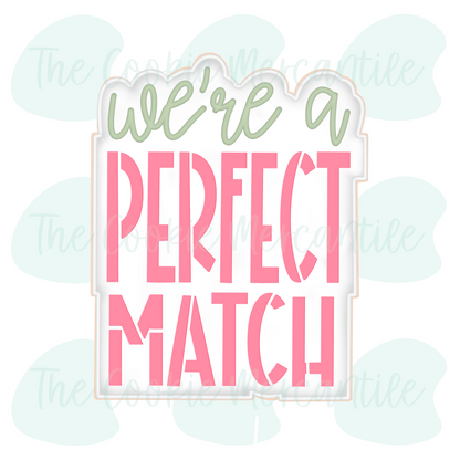 We're a PERFECT MATCH [pickleball girly racket] 2026- Cookie Cutter
