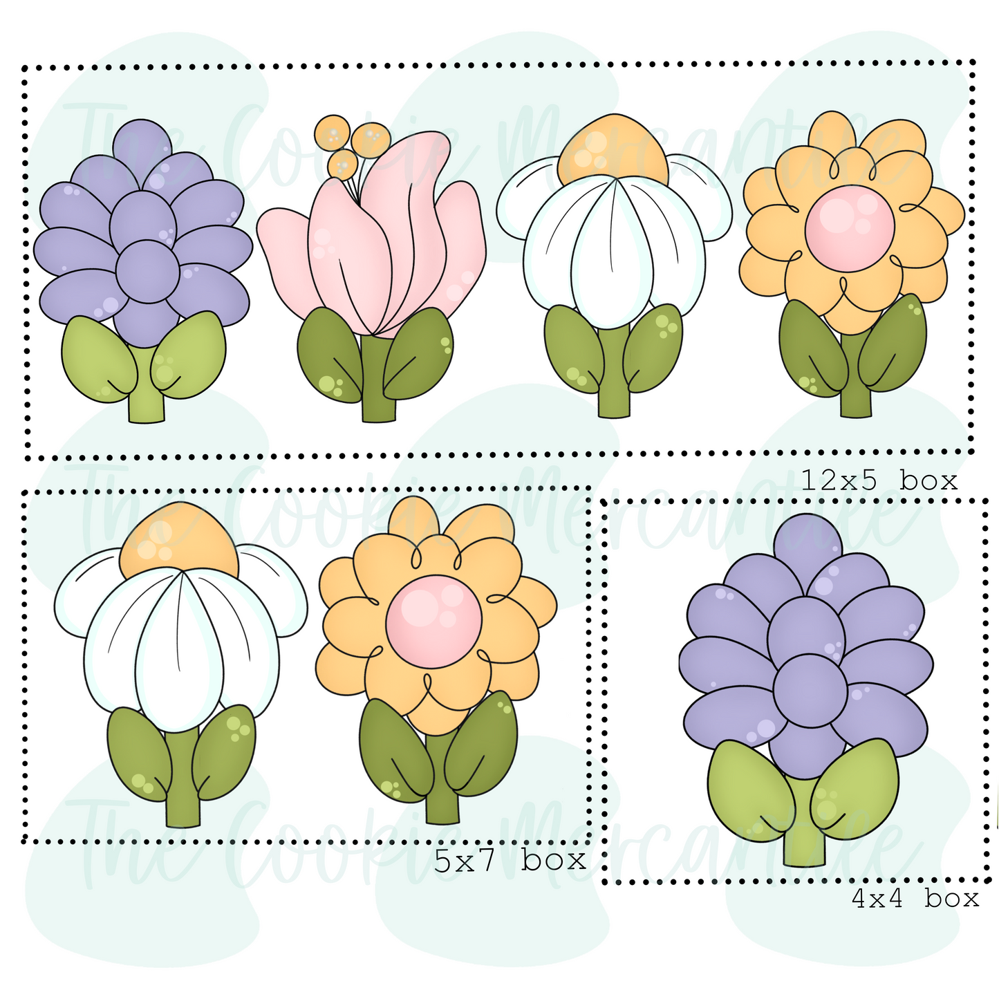 Wildflower Stick Set - Cookie Cutters