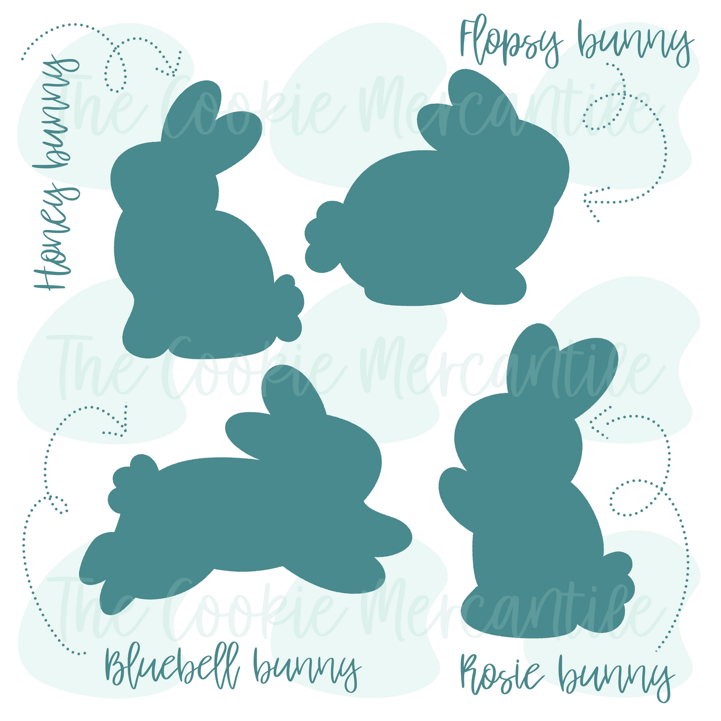 Frosted Bunnies 2026 - Cookie Cutters