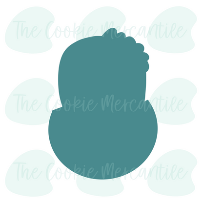 Floral Hatched Chick  - Cookie Cutter