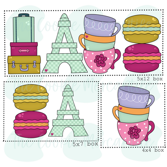 Paris Stick Set - Cookie Cutters