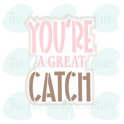 YOU'RE A Great CATCH [baseball glove] 2026- Cookie Cutter